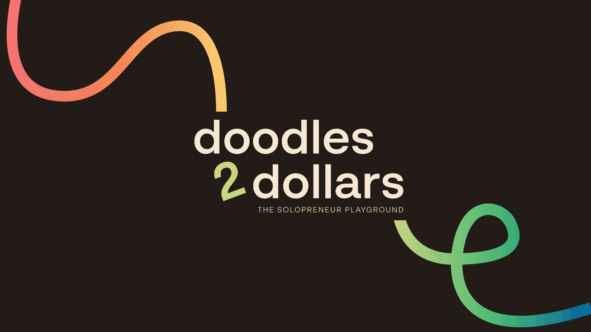 doodles 2 dollars podcast main page with logo